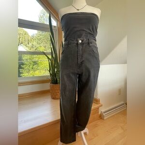 Wild Fable by Target : Washed Black High-Waisted Jeans Size 12